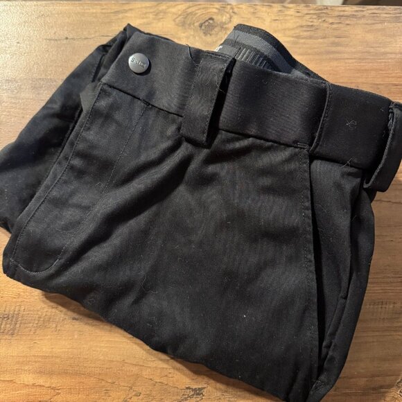 511 Tactical Men’s Black Utility Work Pants Sz 34/29 Zip Pockets Gusseted Crotch - Picture 1 of 7